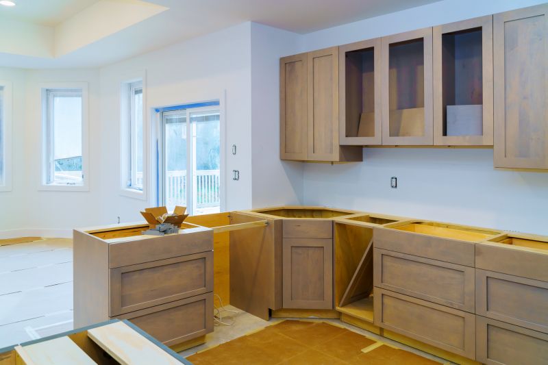 Refinished Wood Cabinets