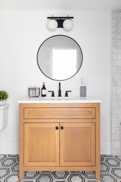 Custom Vanity Installation in Aledo