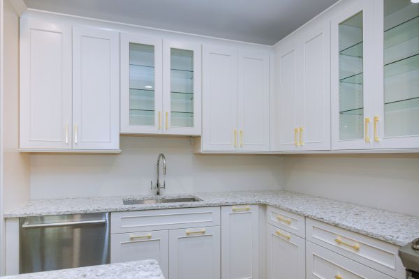 Wood Cabinet Installation in Aledo