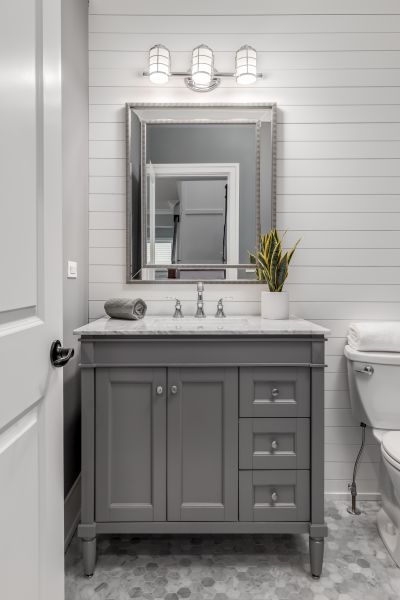 Bathroom Cabinet Installation in Aledo